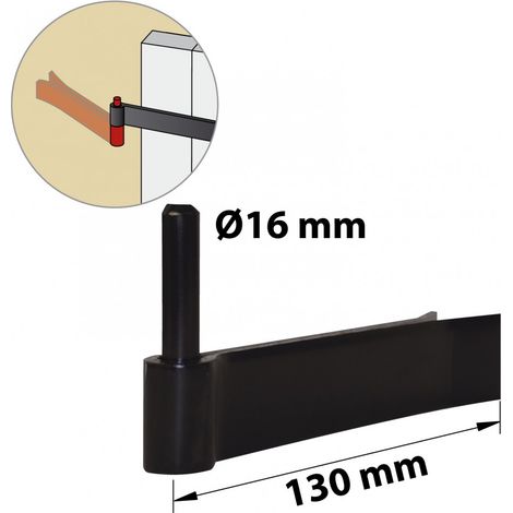 Gond Sceller Reforzado 16 40x5 L130mm Negro - Afbat