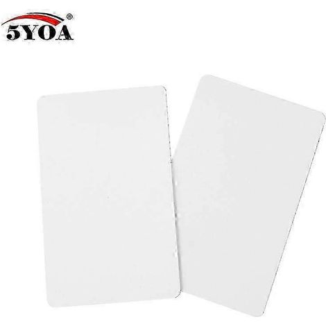 50 cartes UID, 13,56 MHz, cartes à puce inscriptibles dans le secteur 0, porte-clés intelligents clonables et remplaçables, 1K cartes de contrôle d'accès RFID S50. (1/5)