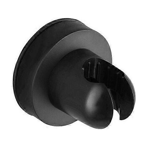 1 ventouse, siège de douche, accessoires de rangement pour salle de bain, base de douche, support pour douchette (noir) (1/5)