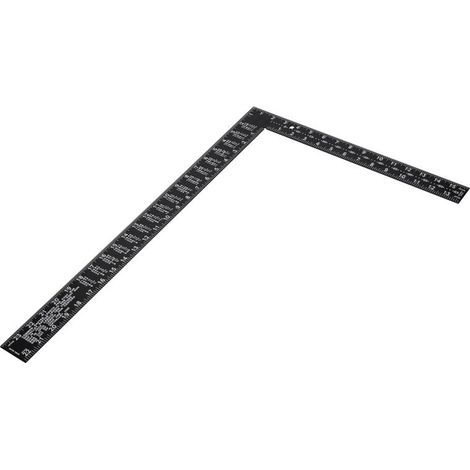 Faithfull Black Steel Roofing Square 400 x 600mm (16 x 24in) FAICS600400 (1/5)
