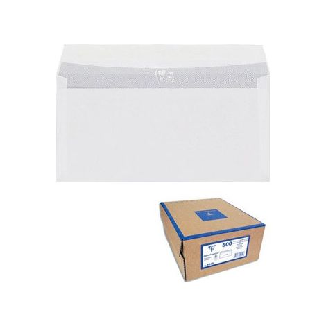 Enveloppes blanches 110 x 220 ( lot de 500) - CBA
