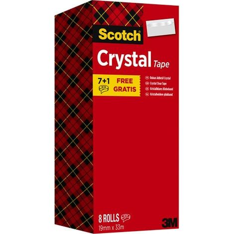 3M 7100026961 nastro adesivo Adatto per uso interno 33 m Cloruro di polivinile (PVC) Trasparente (1/4)