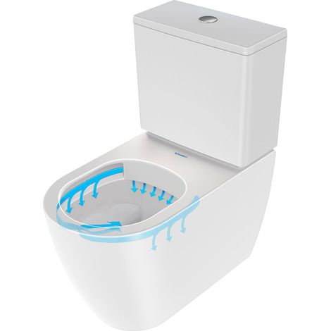 Duravit Soleil by Starck WC au sol, sans rebord, 650x370x415mm, (1/2)