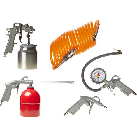 Anova Kit Accesorios aire comprimido 5 piezas CA001