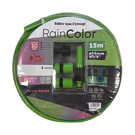 Batterie Tuyau Raincolor D15x15m 21b - Rain Irrigation