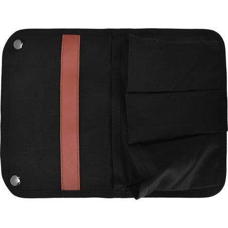 Aufbewahrungstasche für Campingstühle, Armlehnen, großes Fassungsvermögen, mehrere Taschen, tragbare Hängeaufbewahrungstasche für Stühle, ideal für Outdoor-Aktivitäten wie Strandbesuche, Schwarz (1/5)
