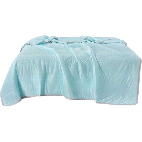 Couverture Froide Couverture de Literie Polyvalente Pour Bébé Temps Chaud Froid Léger Maison Extérieur Dorm Picnic Camping Voiture Canapé Salon (1/5)