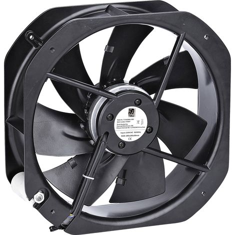 TRU COMPONENTS TC-NA28080-230B1 Ventilateur axial 230 V/AC 2570 m³/h (L x l x H) 280 x 280 x 80 mm Q028143