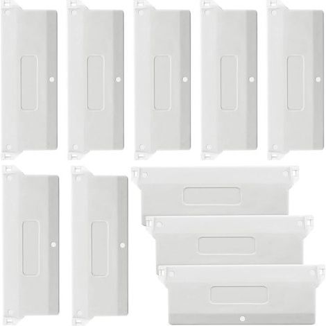 California Blind Weight Plates for Vertical Blinds, 10 Pieces, 127mm White Vertical Blind Slats (1/5)