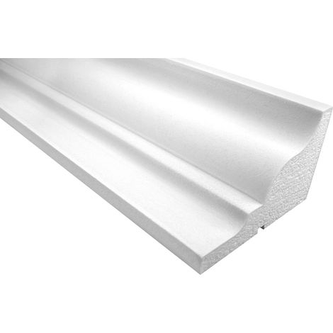 Facciata Cornice EPS PU resistente agli urti 130x200mm KC118: 2 metri / 1 modanatura (1/3)