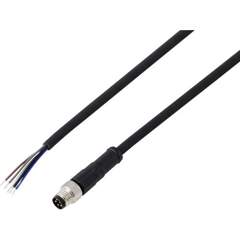 TRU COMPONENTS TC-13752048 Anschlussleitung M8 x 1 Stecker, gerade 10 m Polzahl Sensoren: 5 1 St.