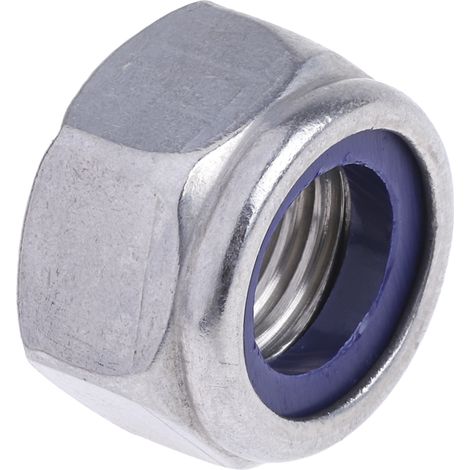 Ecrou frein RS PRO M16 Insert nylon ( Prix pour Sachet de 25 )