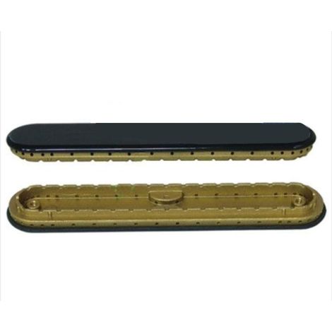 1 SPARTIFIAMMA PESCIERA NERO LUCIDO + OTTONE PER CUCINA A GAS ILVE S 2606 (1/2)