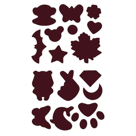 Aufnäher, wasserfest, bügelfrei, aus Polyester, praktischer, farbechter Applikationsaufkleber für Kleidung-Wine Red
