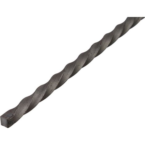ALBERTS Vierkantstange, gedreht, Stahl roh, LxBxH 1000 x 8 x 8 mm (1/3)