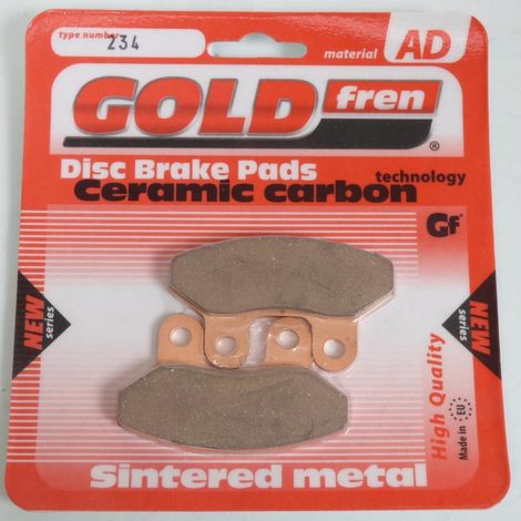 Bremsbelag gold fren für Roller laverda 125 phoenix 2001 bis 2004 (1/2)