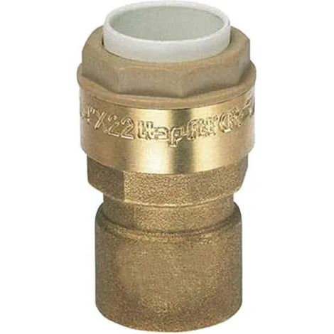 Connettore dritto push-in femmina15x21 per rame 16mm PUSH-FIT