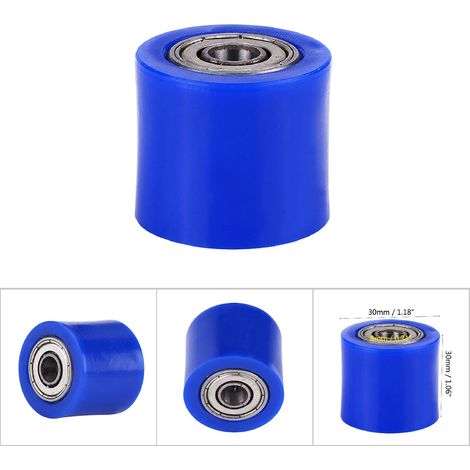 Universelle 8-mm-Kettenspannrolle für Motorräder, Dirtbikes und Enduro-Motorräder, blaue Farbe (1/5)