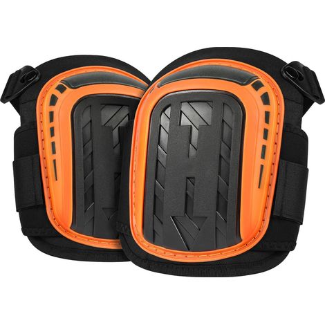 Work Knee Pads, Professional Knee Pads with Durable Foam Padding and Gel Cushion, Double Strong Straps and Adjustable Clips, for Work, Gardening, Construction (1/5)