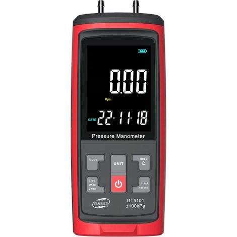 MANOMETRO DIFFERENZIALE MISURATORE DI PRESSIONE VACUUM TESTER APPLICAZIONE PC 1 BAR (1/5)