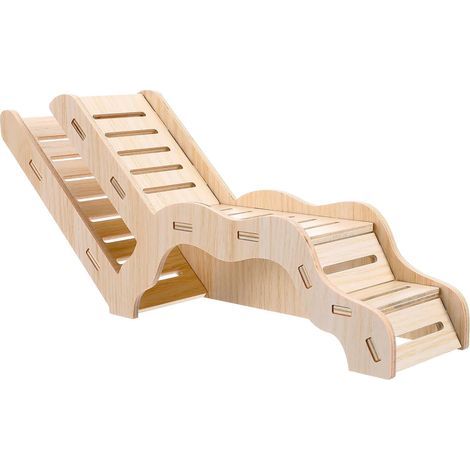 Holzleiter für Hamster, Erkundungstunnel, Käfigzubehör, Nagetiere (1/5)