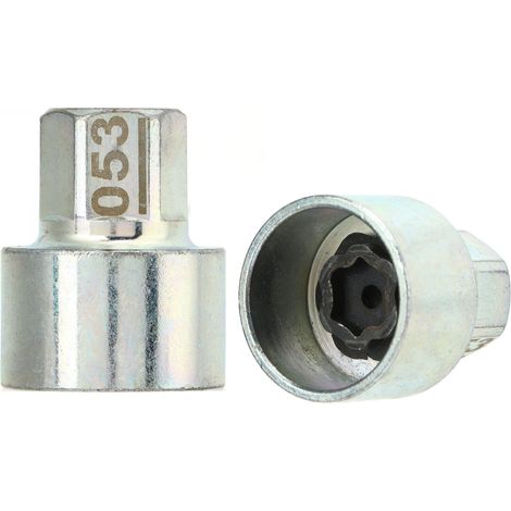 Clé antivol pour écrous de roue BMW Série 1 3 5 6 7, X1 X2 X3 X4 X5 X6, Z4 - Douille de remplacement 053, anti-vol, sécurité renforcée. (1/5)