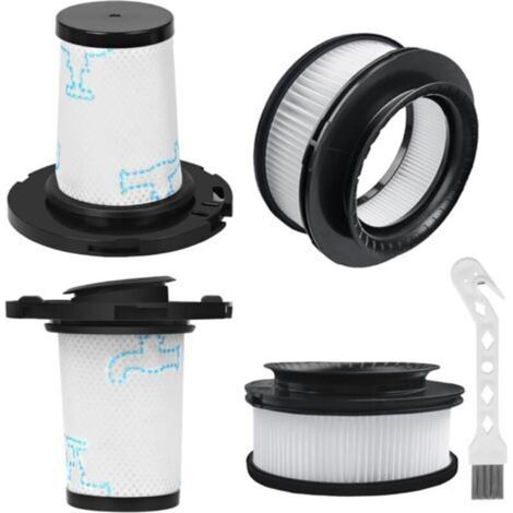 Lot de 5 Filtres pour Rowenta X-Force Flex 11.60 12.60 14.60 15.60 Aspirateur Balai Sans Fil RH9878 RH9958, 2 Pré-filtres + 2 Filtres Moteur + 1 Brosse de Nettoyage, Remplacement ZR009007 ZR009008 (1/5)