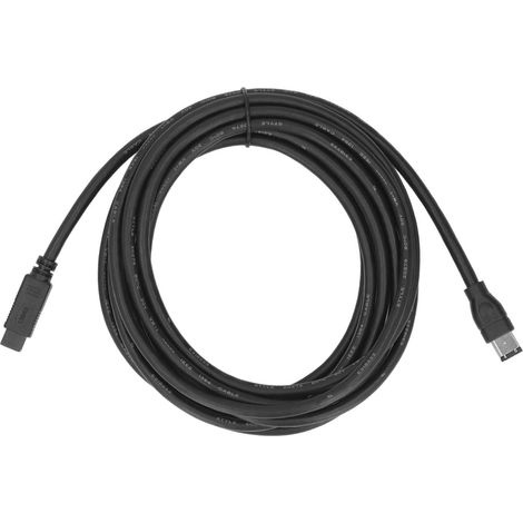 Câble Firewire IEEE 1394 9 broches vers 6 broches, 4,5 mètres, 800 Mbps, Plug & Play, conforme RoHS (1/5)
