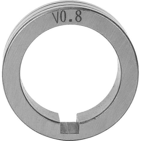 30 mm / 1,18 Zoll Drahtvorschubrolle 0,8/1,0/1,2 Schweißdraht-Vorschubführungsrad für Binzel (0,8 mm)