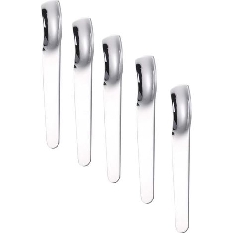 Set mit 5 Eiskugelportionierern aus Edelstahl mit glatter Oberfläche (1/5)
