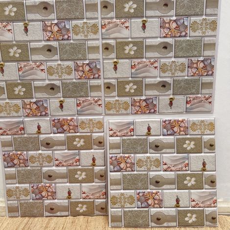 (Style 3, 30X30Cm - 5 pièces) Crédence carrelée auto-adhésive, design épais, convient à toutes les pièces. (1/4)