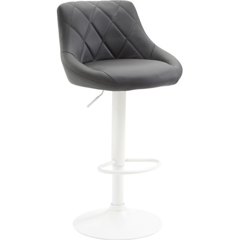 Taburete De Bar Lazio Gris Blanco