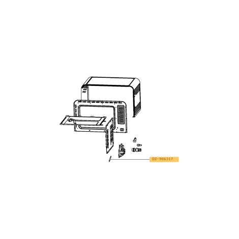 Molla destra - Forni, Fornelli Elettrici e a Gas - MOULINEX - 43553813616360062496