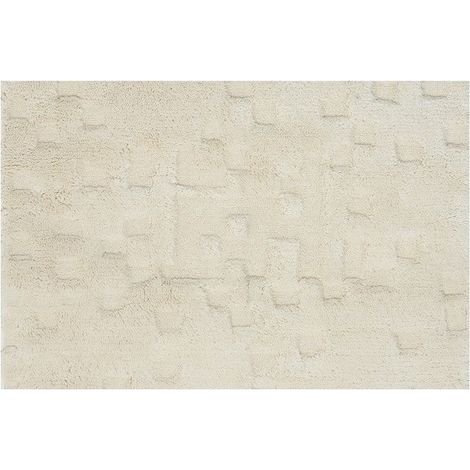 Alfombra de baño TAMA de algodón 60x90 cm Beige Spirella