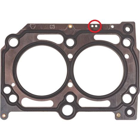 JOINT DE CULASSE ADAPTABLE MOTEUR - 2 ENCOCHES - MOTEUR LOMBARDINI FOCS PROGRESS, LOMBARDINI 523 MPI