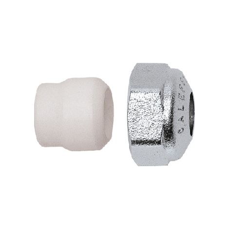 2 x RACCORDO MECCANICO PER TUBO RAME A TENUTA PTFE Misura: D.14 - 23 p. 1,5