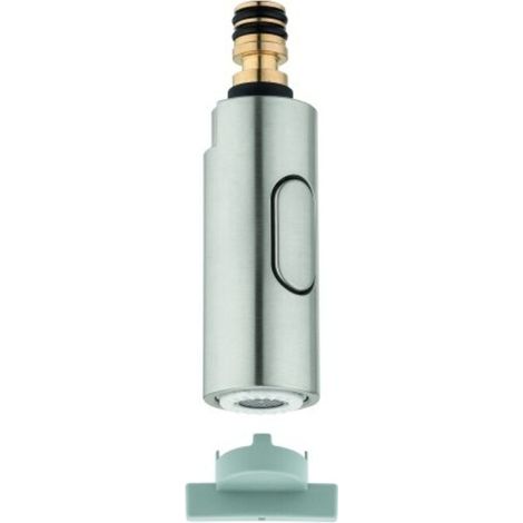 GROHE Spülbrause 46967, herausziehbare SpeedClean Profibrause, für Concetto Spültischbatterien, supersteel (1/3)