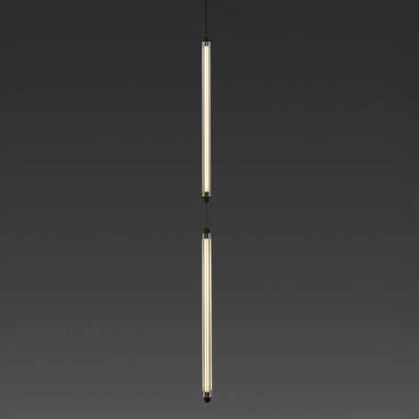 LUMINA 600 2L Sospensione nera 24W 2200K (1/3)