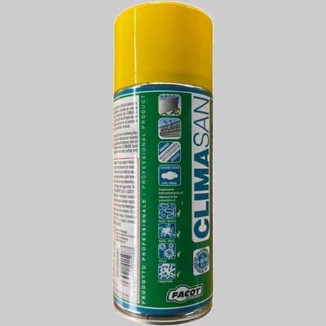 "IGIENIZZANTE AD AZIONE BATTERIOSTATICA ""CLIMASAN"" SPRAY PER CLIMATIZZATORE  600 ML"