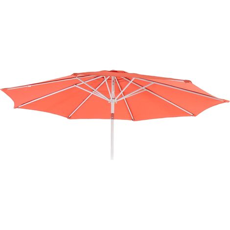Housse de rechange pour parasol N18 - housse de parasol de rechange - Ø 2 -7m tissu/textile 5kg - terracotta (1/5)