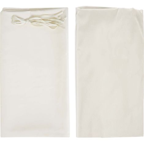 Toile de rechange pour toit Pergola Pavillon Baia 4 x 4m couleur crème (1/5)