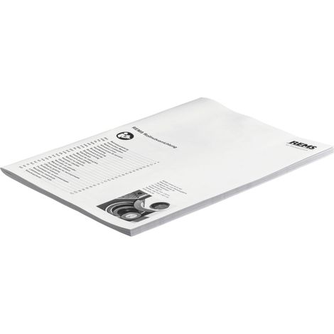 Instructions d'utilisation pour la préparation des rainures de laminage 346010 R