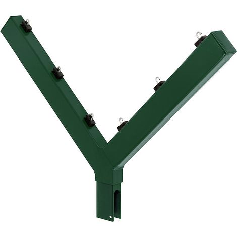 Y-Pfostenaufsatz comfort 60/40 mm grün