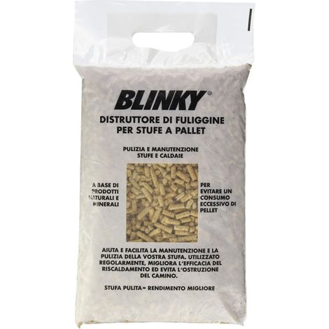 VIGOR-BLINKY Distruttore di Fuliggine per Stufe a Pellet Pulizia Canna Fumaria Naturale 2 Kg (1/2)