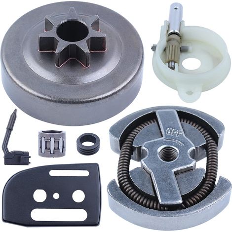 Ensemble cloche d'embrayage pompe à huile pour Husqvarna 137 142 136 141