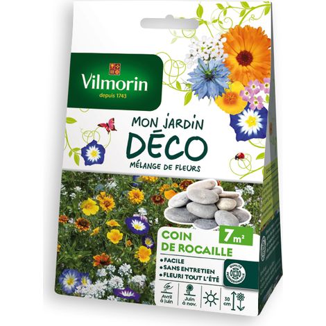 Sachet graines Mélange de fleurs Coin de Rocaille 7m2 (1/3)