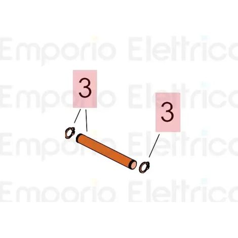 pièce détachée pivot long et seeger 413/415 718366 (1/3)