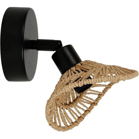 Applique spot orientable corde Ozana naturel (1/4)