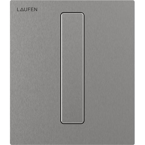 LAUFEN AU103 Plaque de commande INEO, pour urinoir, acier (1/3)