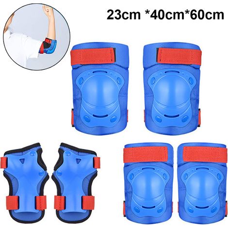 Genouilleres Coudieres Et Protections De Poignets - Equipement De Protection Pour Enfants Et Adolescents - Pour Patinage A Roulettes Cyclisme Skateboard - 1 Lot (1/5)